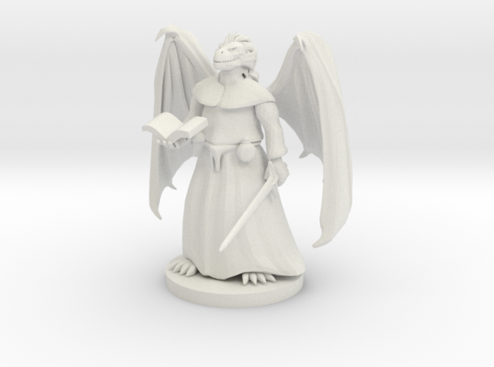 Dragonborn Priest 3d printed