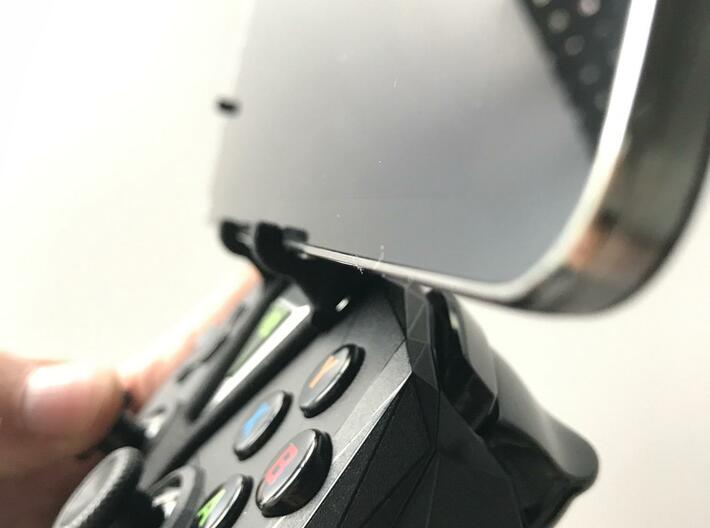 Controller mount for Shield 2017 & BlackBerry Keyo 3d printed SHIELD 2017 - Front rider - side view