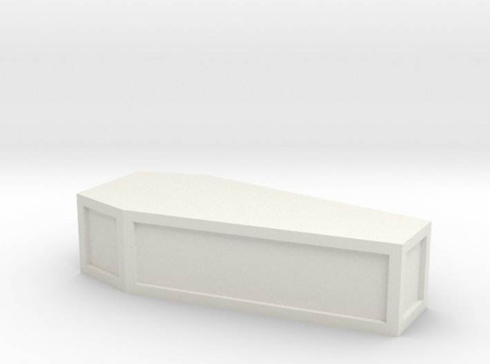 1&quot; long flat-top coffin 3d printed