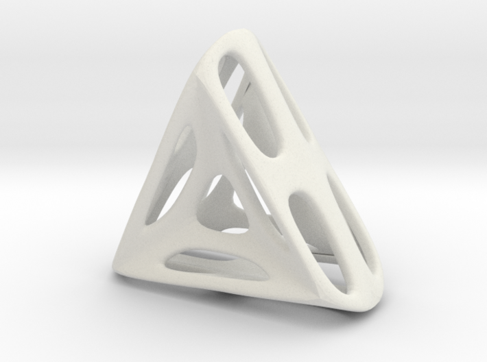 Nest ::: Triangle Pendant ::: v.01 3d printed 