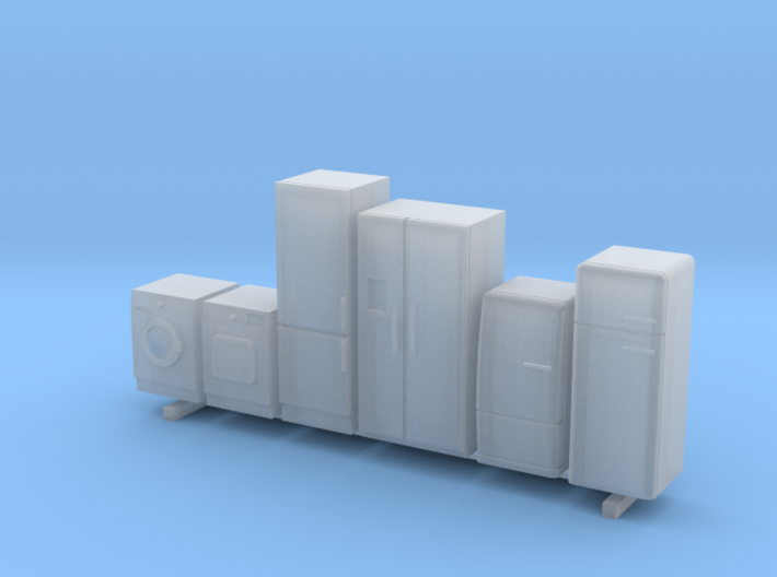 HO Scale Household Appliances 3d printed