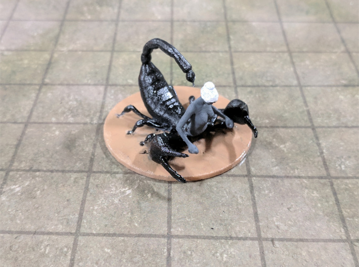 Scorpionfolk 3d printed