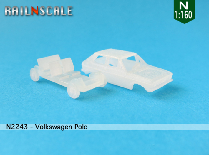 Volkswagen Polo 1 (N 1:160) 3d printed 