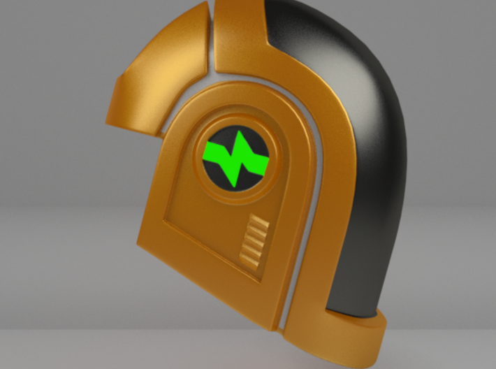[Prototype] Daft Punk Glatorian Helmet Set 3d printed Painting suggestion 1