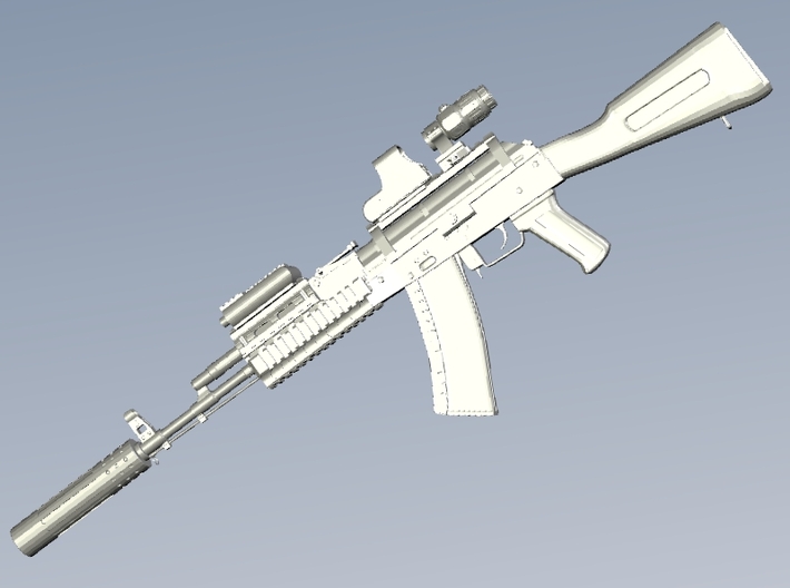 1/48 scale Avtomat Kalashnikova AK-74 rifles x 15 3d printed
