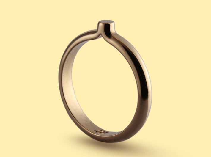 Shapesweeper Circular Basic Ring 3d printed