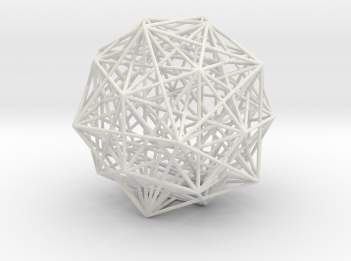 6D cube stellation 3d printed
