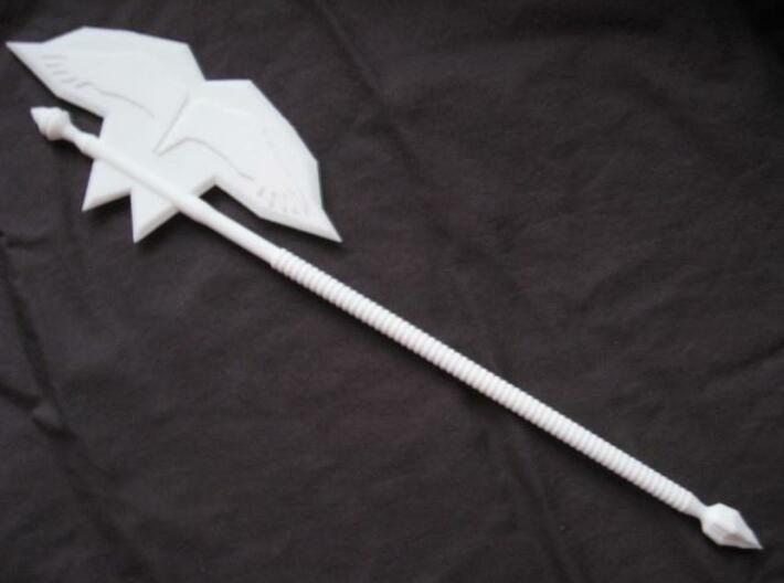 battle Axe 3d printed A unpainted example of this sword.