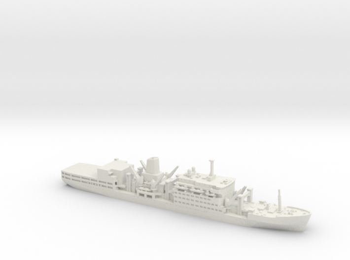 1/1200 RFA Fort Class 3d printed