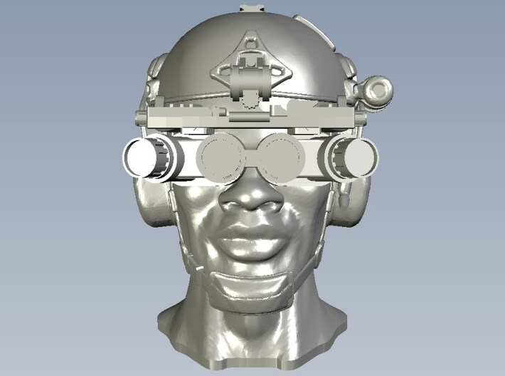 1/48 scale SOCOM operator B helmet &amp; heads x 5 3d printed