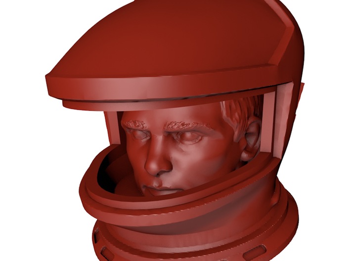 SF Astronaut, Standing Study 1:8 / 1:12 3d printed 
