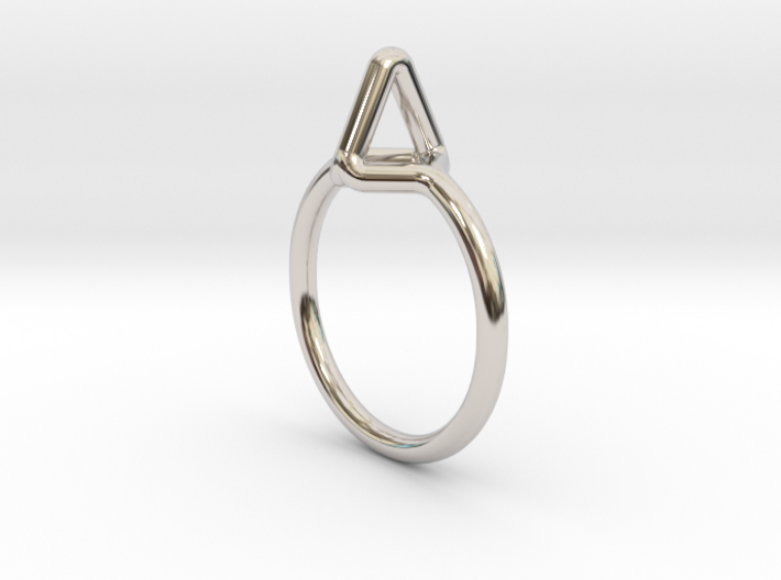 Summit Ring S.02, US size 7.5, d=17,5mm 3d printed