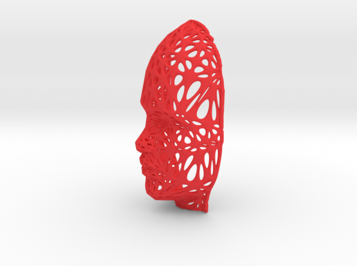 Femail Voronoi Face 3d printed Femail Voronoi Face
