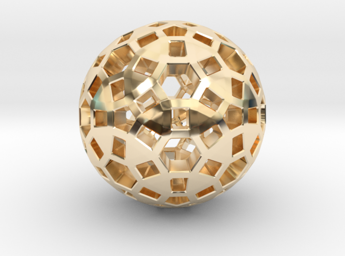 Spherical 3d printed