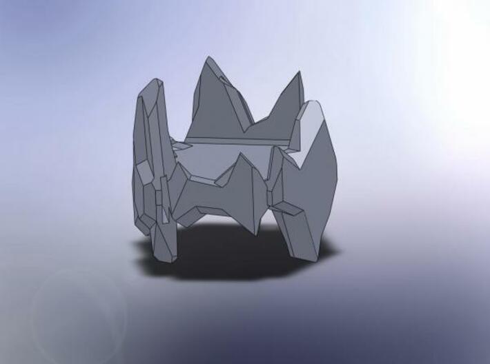 Crystal Turret 3d printed Description