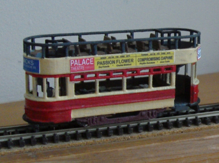 3mm scale Thanet Tram 3d printed 