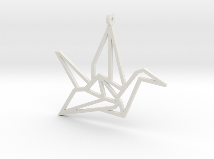 Crane Pendant S 3d printed 