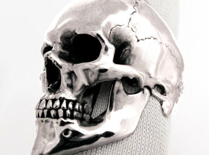Mammoth Skull Ring! 3d printed 
