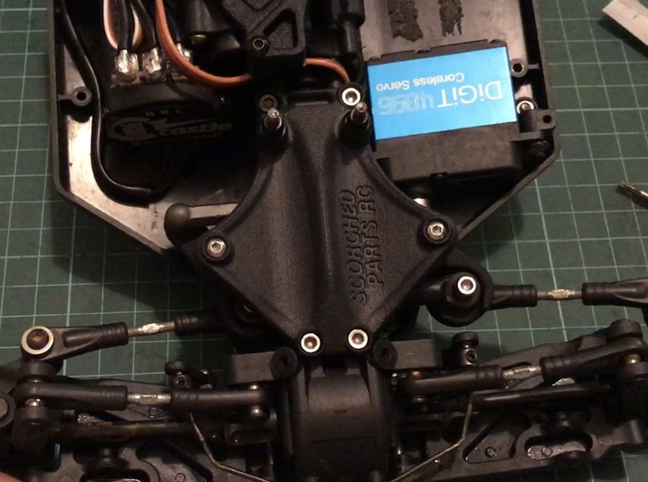 Twin Hammers WL10428  'Manta' Bell Crank Steering 3d printed 