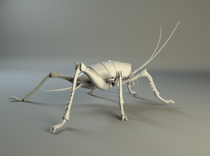 Articulated Cave Weta 3d printed 