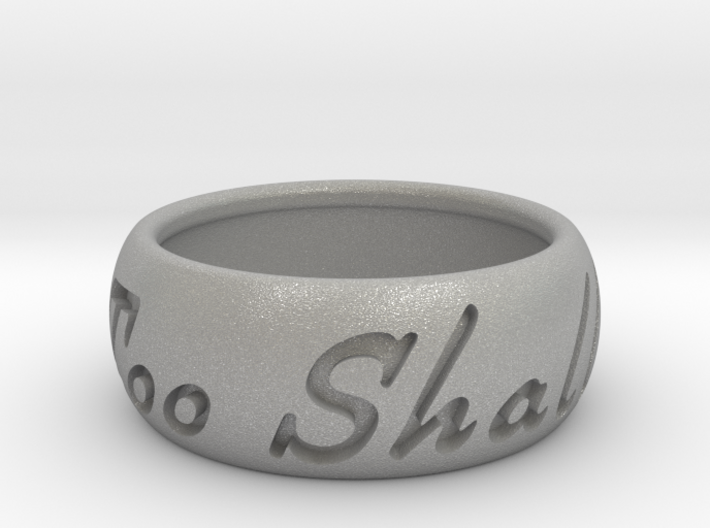 This Too Shall Pass ring size 10 3d printed