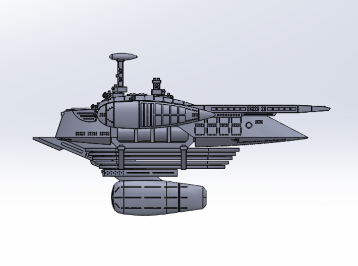 Last Exile. Silvius (Cruise Mode) 3d printed 