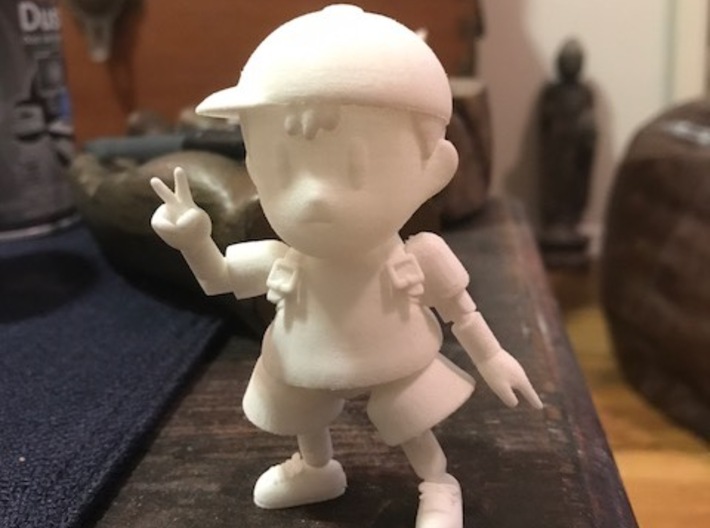Ness Super Poseable Action Figure Kit Ver. 2 3d printed 