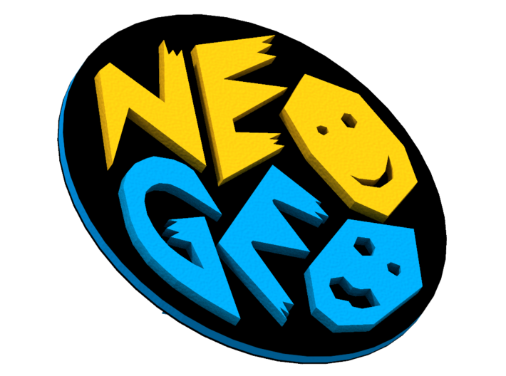 Logo NeoGeo 3d printed