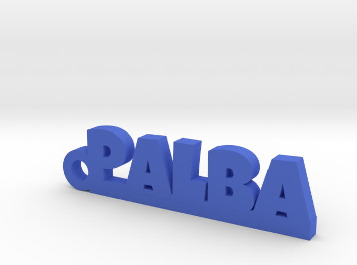 PALBA_keychain_Lucky 3d printed