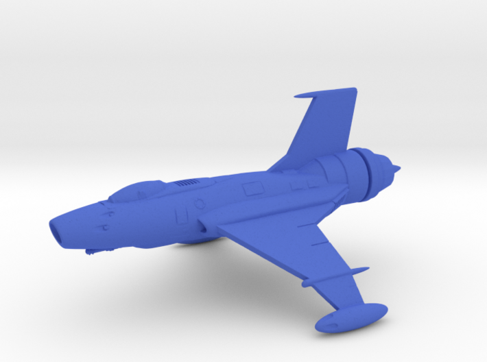 Sabre Space Fighter 3d printed