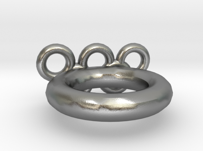 Olympic Ring US Size 9 3d printed