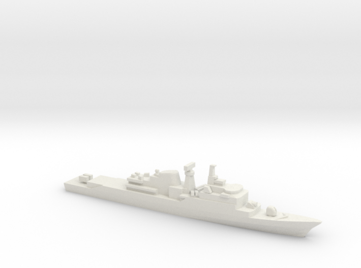 Niteroi-class frigate, 1/1800 3d printed