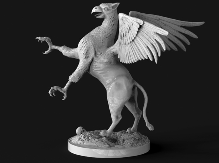 Griffin Figure 3d printed 3D render of the original model