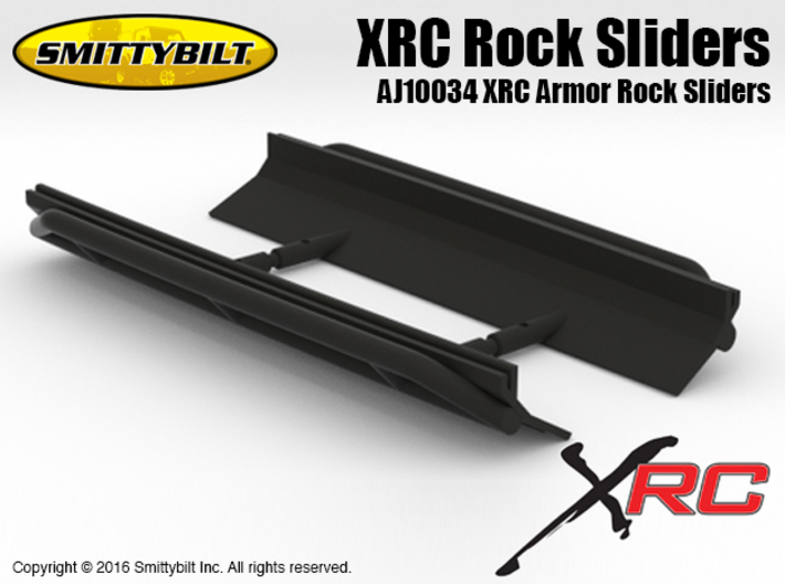 AJ10034 Smittybilt XRC Armor Rock Sliders 3d printed