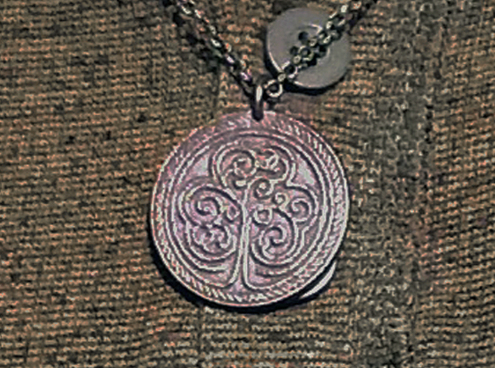 Celtic Shamrock Medalion 3d printed 