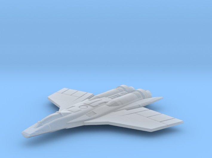 Sky Hawk Space Fighter 3d printed