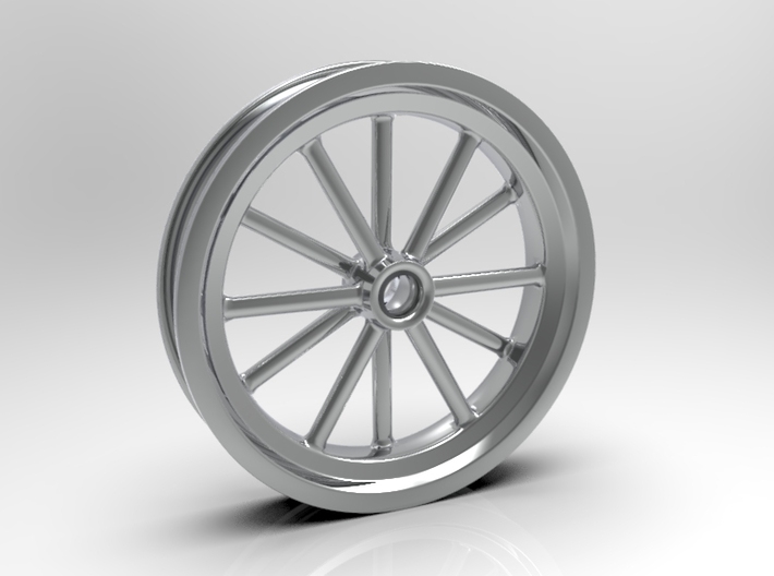 1:8 Front American Five Spoke Wheel 3d printed 