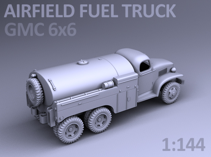 AIRFIELD FUEL TRUCK - GMC 6x6 3d printed 