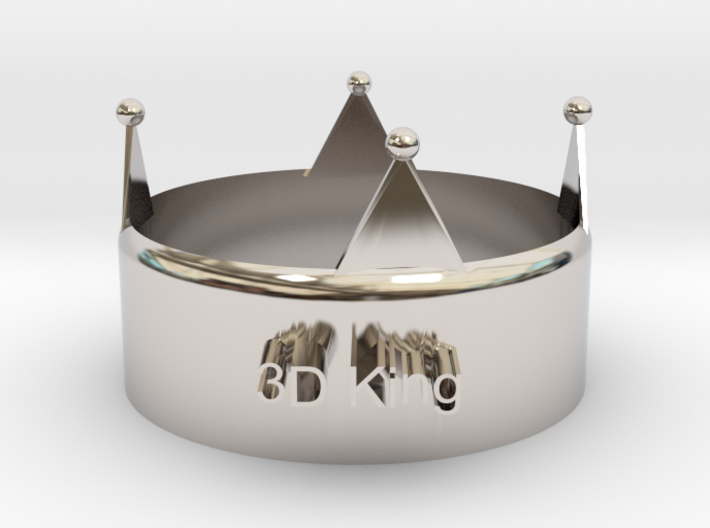 3D King Crown 3d printed