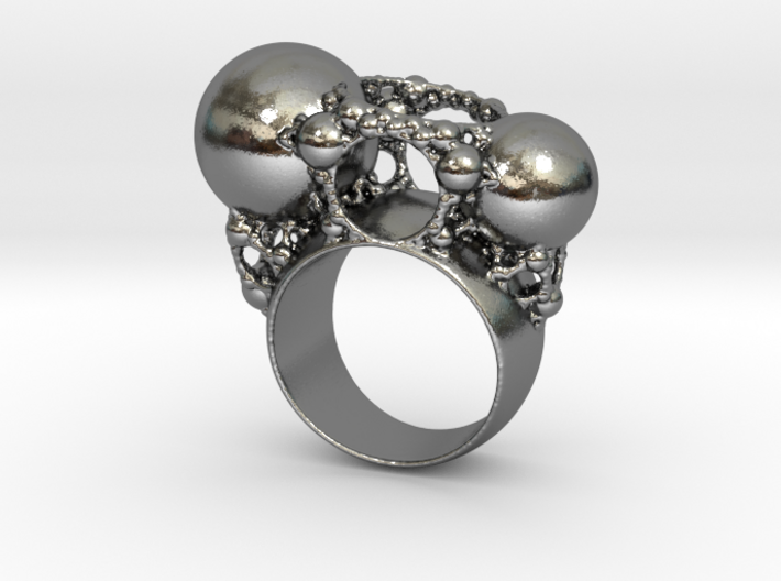 Kleinian Ring 3d printed