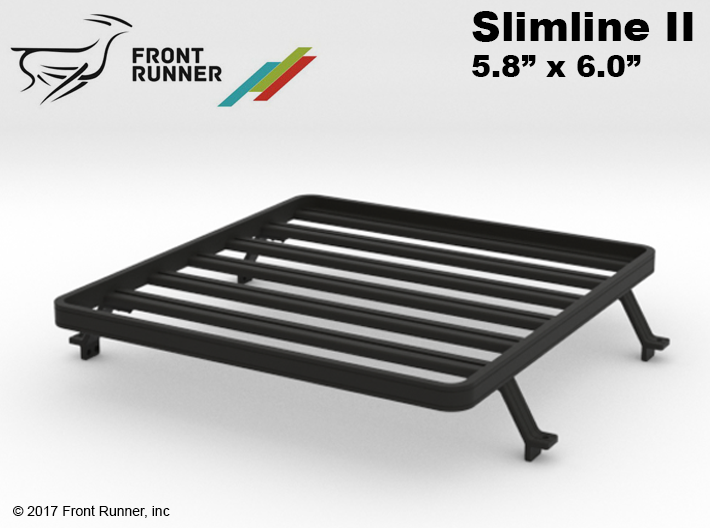FR10029 Front Runner Slimline II Rack 5.8 x 6.0 3d printed