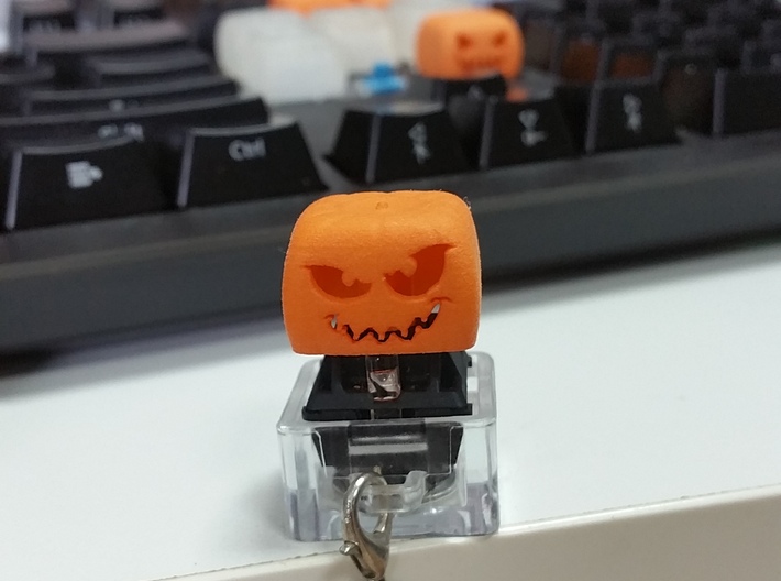 Halloween pumkin keycap 4 - cherry MX 3d printed