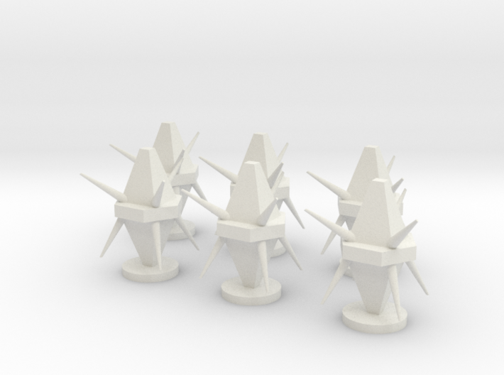 3D Mine Tokens - Mine Type B 3d printed