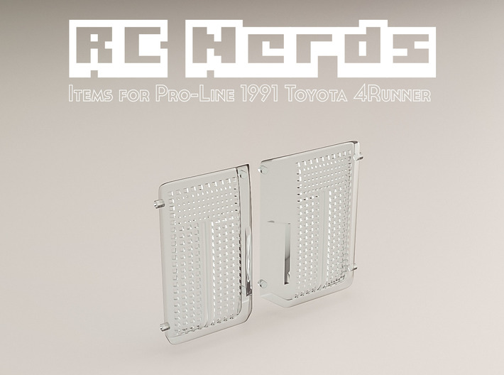 RCN066 Tailgate light lenses for Toyota 4Rrunner 3d printed