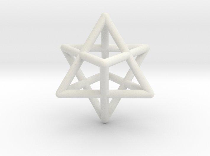 Merkaba pendant - extra small 3d printed