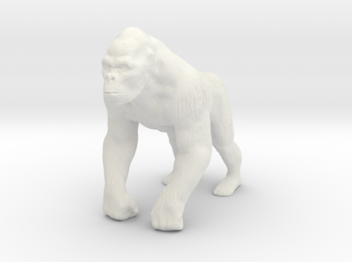 Printle Animal Gorilla - 1/43 3d printed