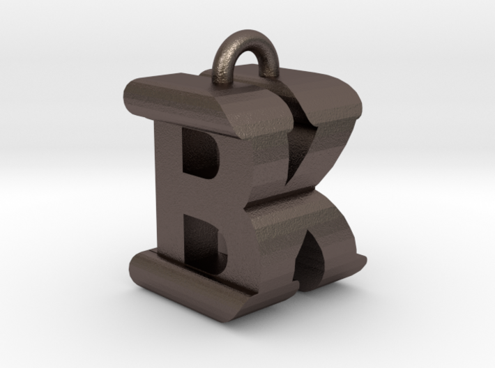 3D-Initial-BK 3d printed
