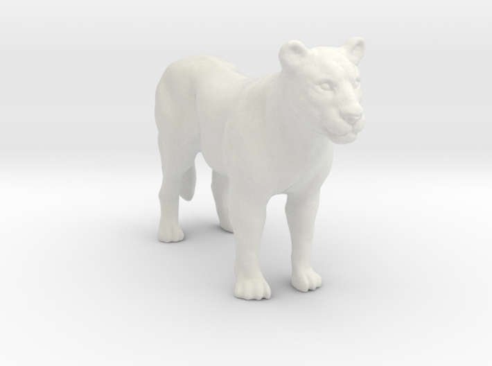 Printle Animal Lioness - 1/24 3d printed