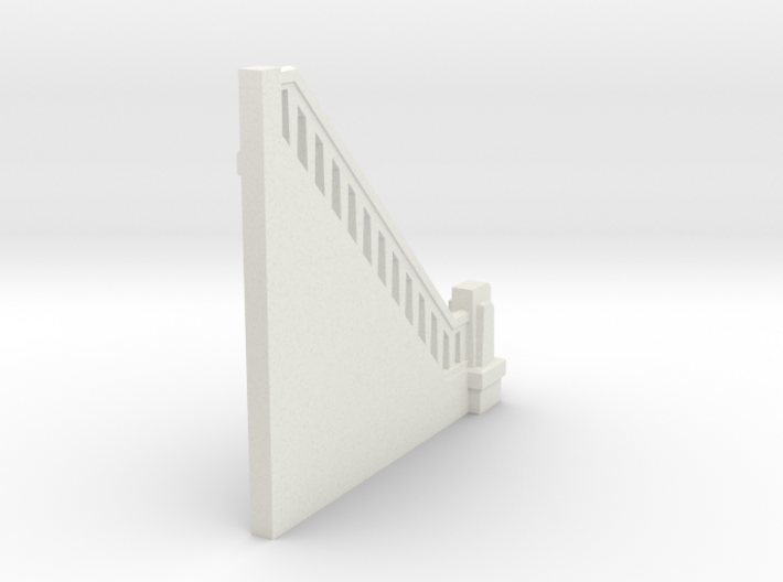 Triple Underpass NW Wing End 3d printed