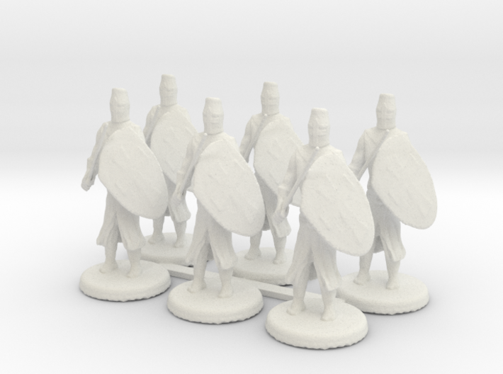 Templar Knights 3d printed This is a render not a photo